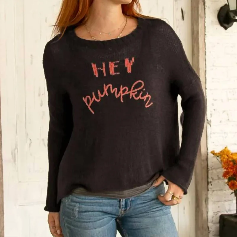 Hey Pumpkin Sweater In Chocolate Ale