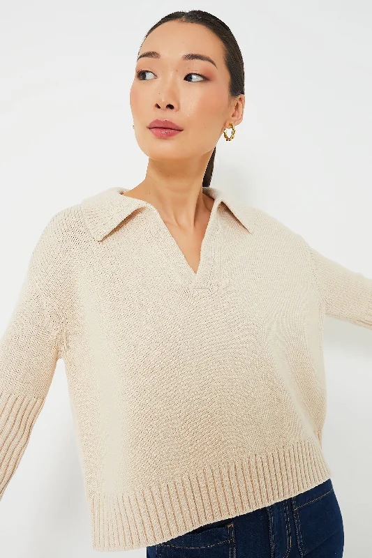 Sandstone Brenna Polo Sweater