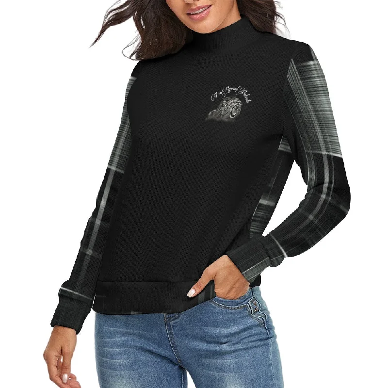 TRP Matrix 03 Ladies Designer Turtleneck Sweatshirt