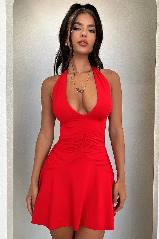 Sarisa Dress - Red