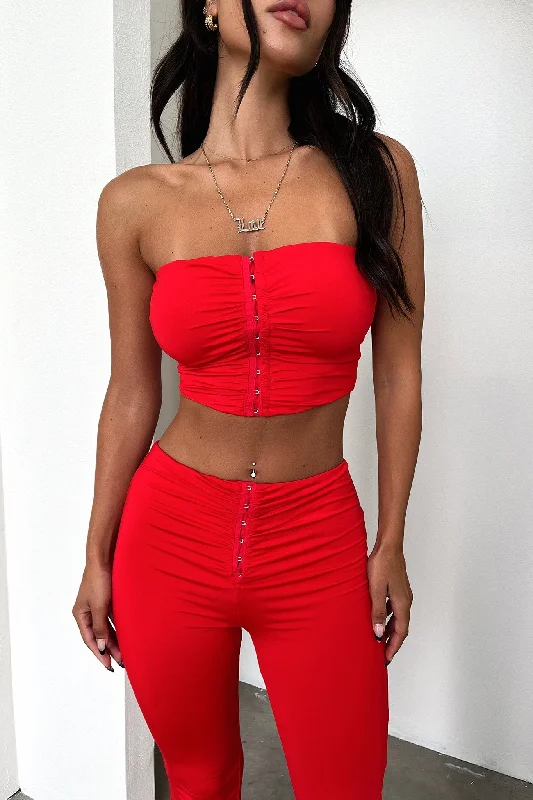 Tarla Crop - Red