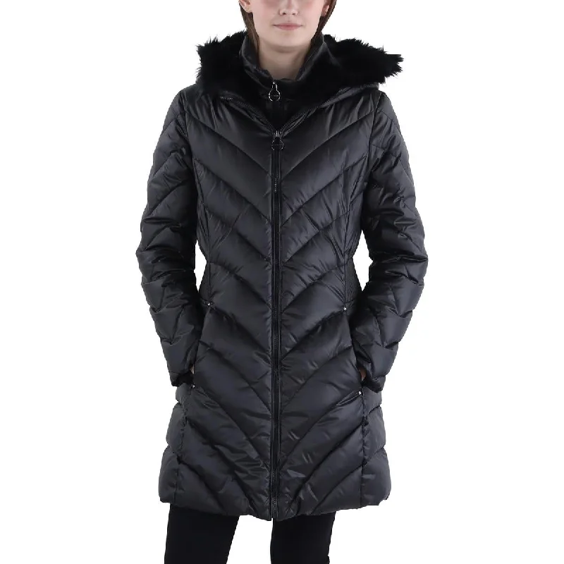 Womens Down Hooded Down Coat