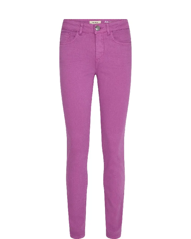 Mos Mosh Vivid Viola Regular Vice Colour Pant