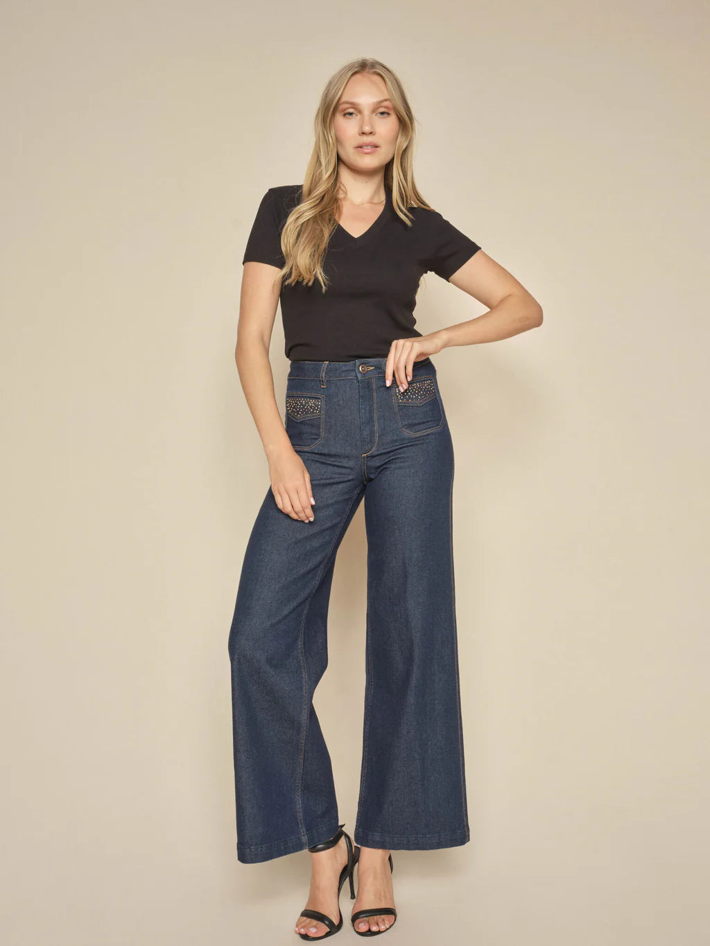 Mos Mosh Colette Alexia Dark Blue Jeans