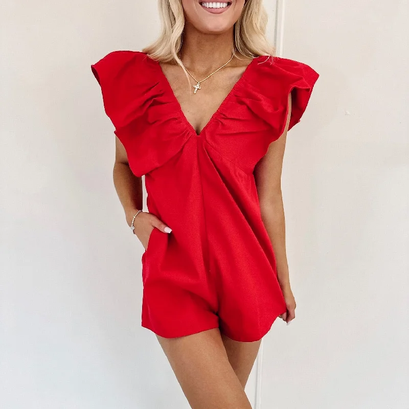 Emma Romper - Red