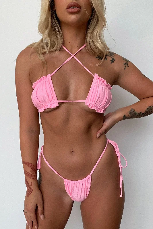 Euphoria Bikini Bottoms - Pink