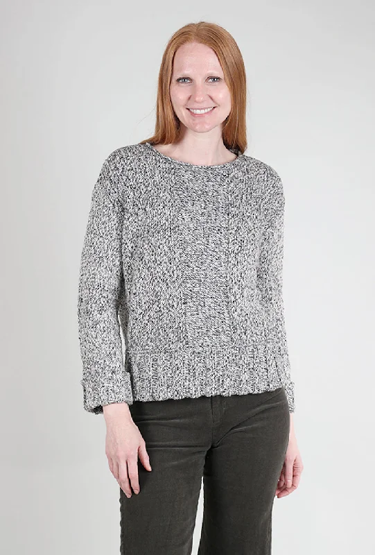 Space Dyed Speckle Pullover, Iron