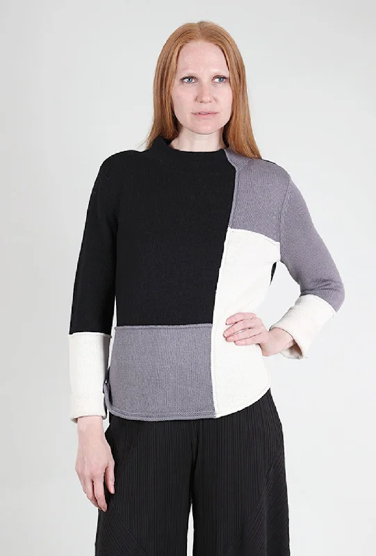 Yin Yang Sweater, Winter White