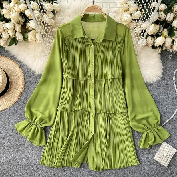 Loila Pleated Blouse