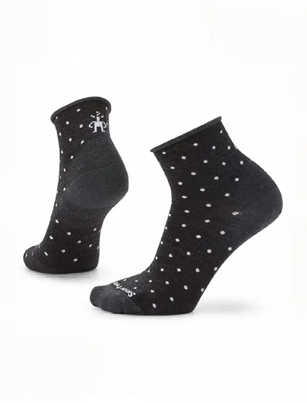 Everyday Classic Dot Ankle Socks, Charcoal