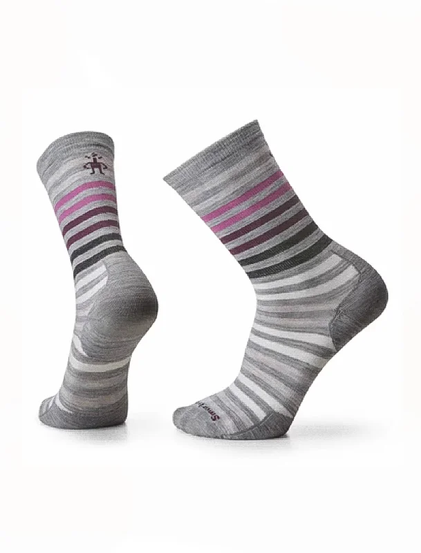 Everyday Spruce Street Crew Socks, Light Gray