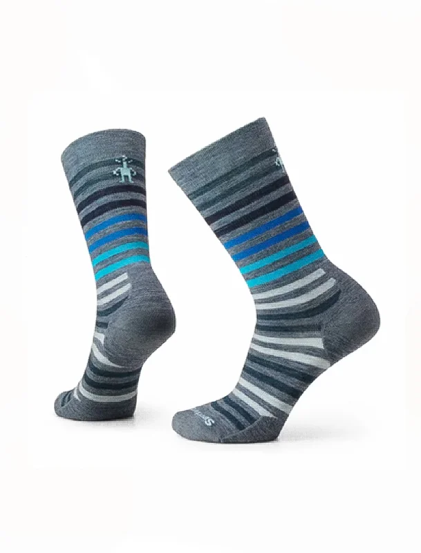 Everyday Spruce Street Crew Socks, Pewter