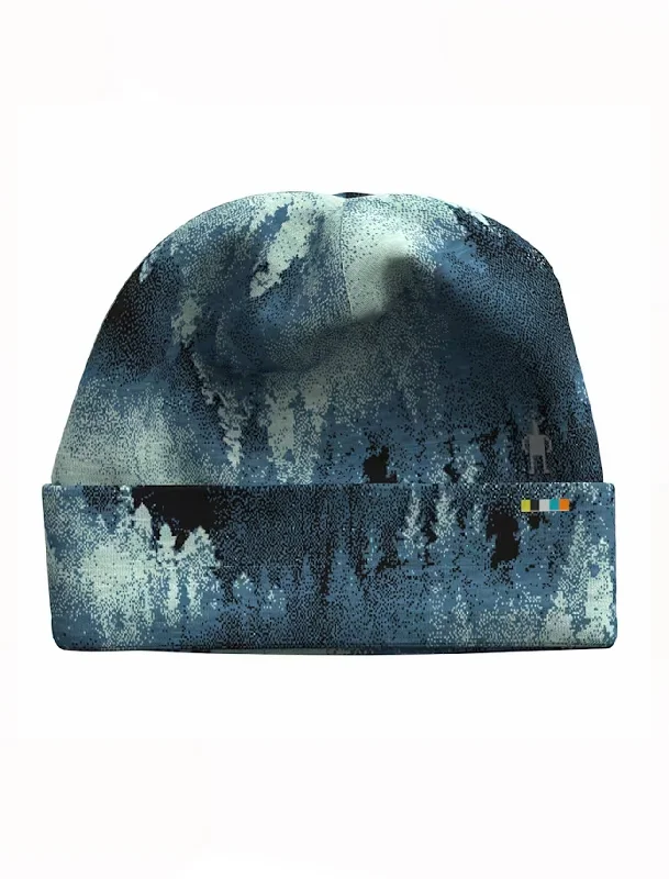 Thermal Reverse Cuffed Beanie, Twilight Foggy Pine