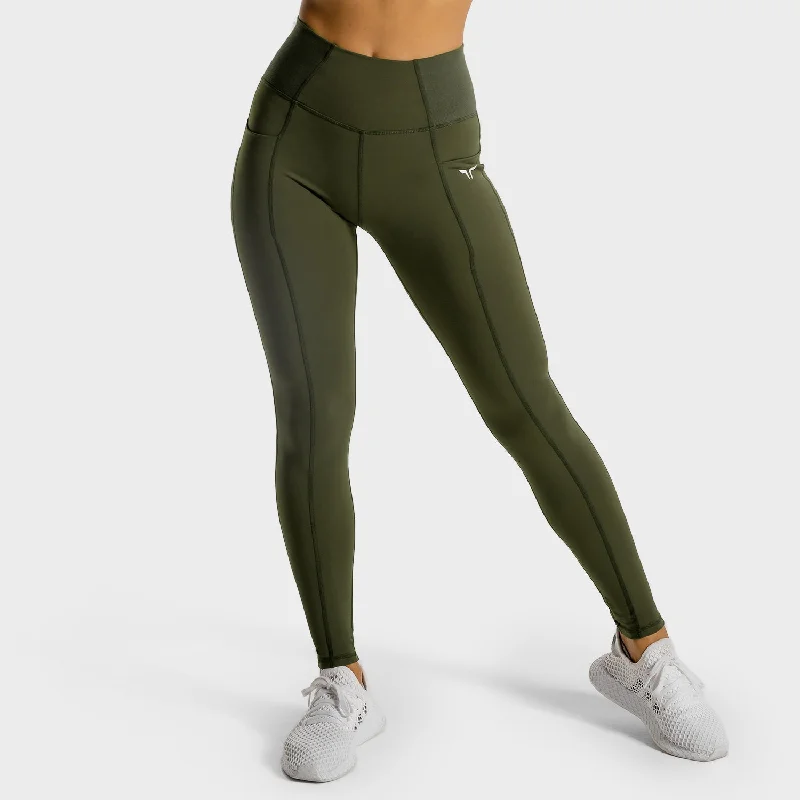 Core Leggings - Khaki