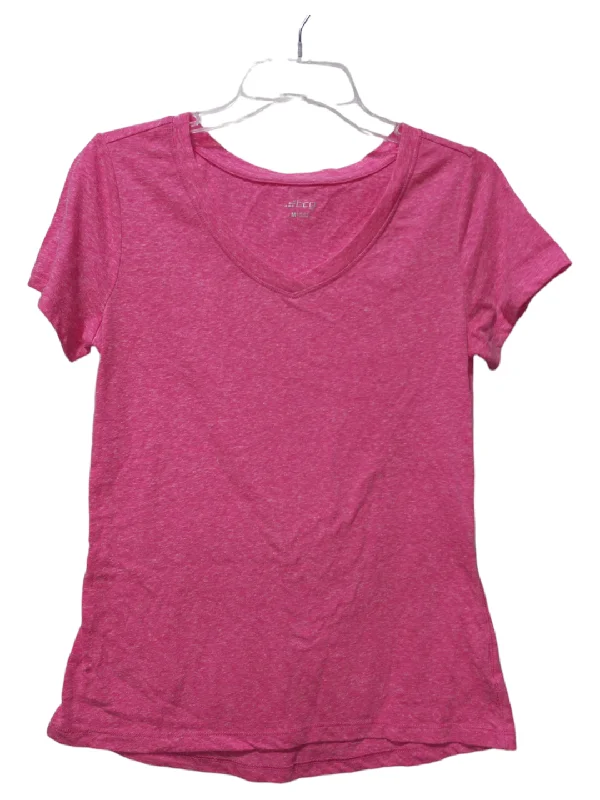 Pink Athletic Top Short Sleeve Bcg, Size M