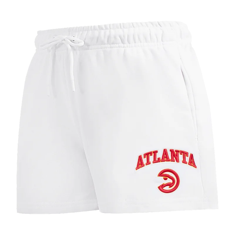 NBA ATLANTA HAWKS CLASSIC WOMEN'S SHORT (WHITE)