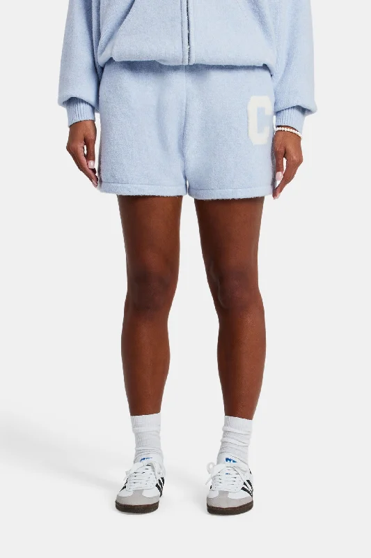 Knitted Short - Light Blue