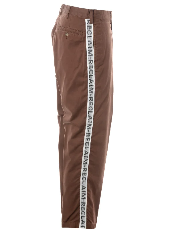 Reworked George Reclaim Tape Chinos - W36