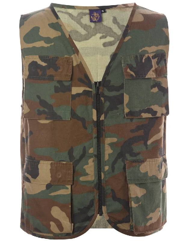 Reworked Jeff Camo Fisherman Utility Jacket - S