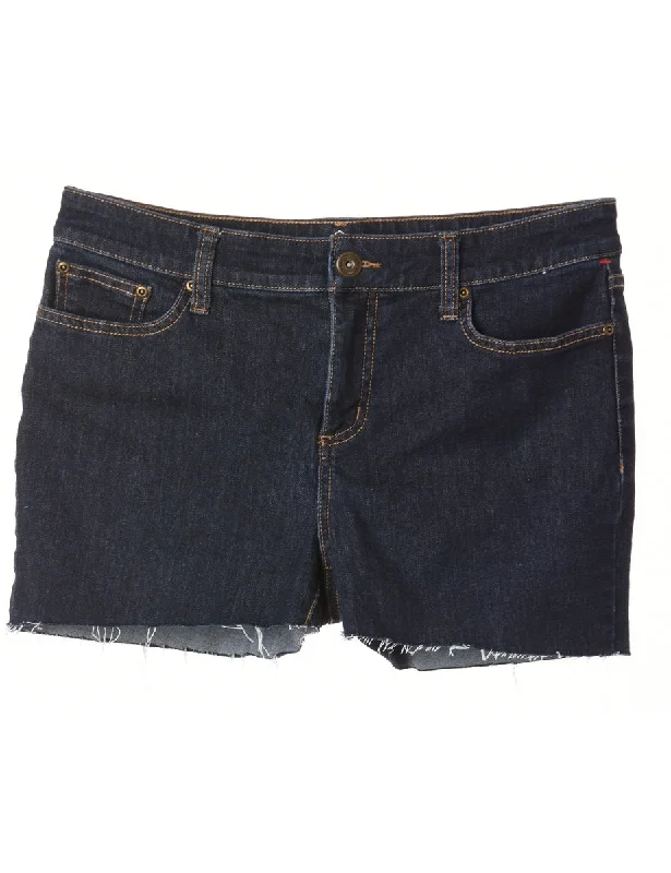 Reworked Molly Frayed Denim Shorts - W32