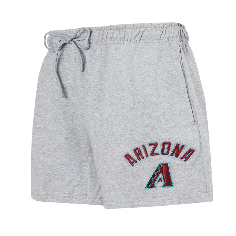 MLB ARIZONA DIAMONDBACKS CLASSIC WOMEN'S FLC SHORT (HEATHER GREY)