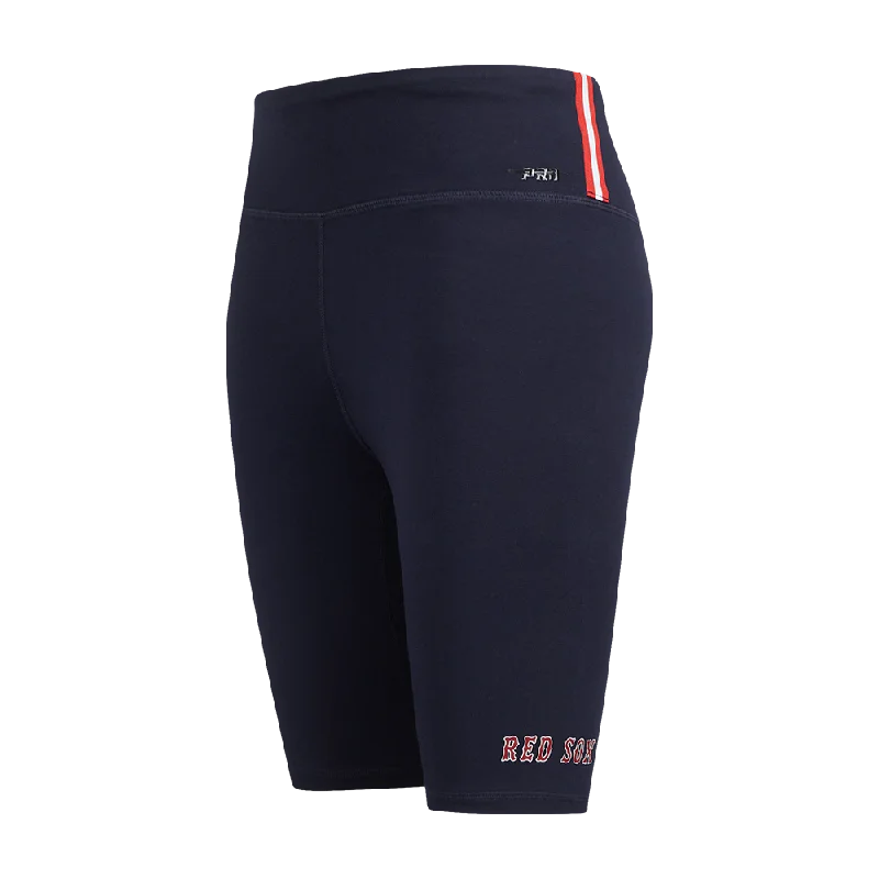 MLB BOSTON RED SOX CLASSIC WOMEN'S CTN BIKE SHORT (MIDNIGHT NAVY)