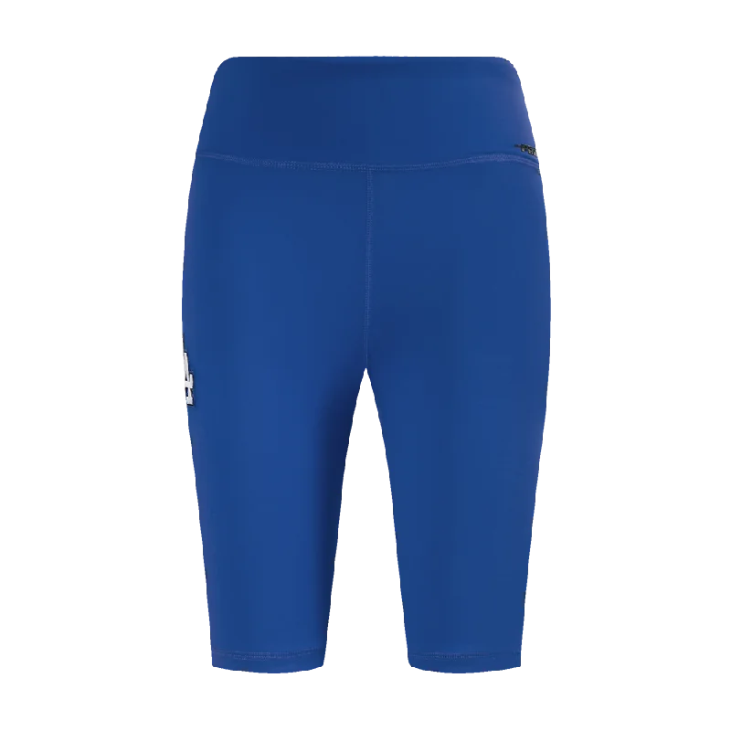 MLB LOS ANGELES DODGERS CLASSIC WOMEN'S CTN BIKE SHORT (DODGER BLUE)