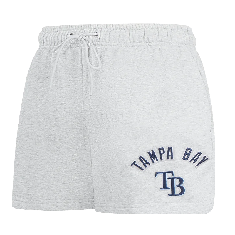 MLB TAMPA BAY RAYS CLASSIC WOMEN'S FLC SHORT (HEATHER GREY)