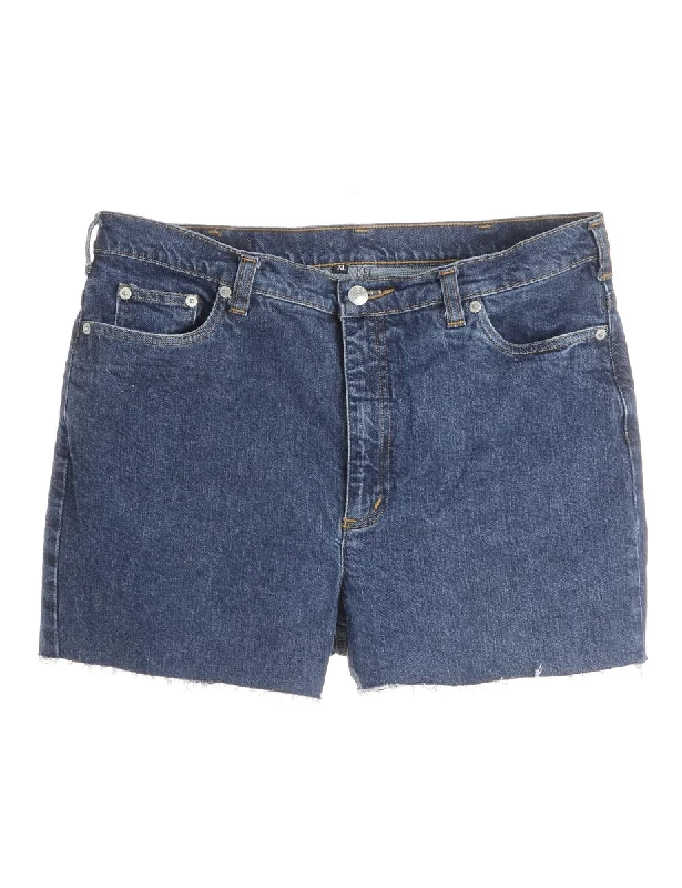 Reworked Molly Frayed Denim Shorts - W34